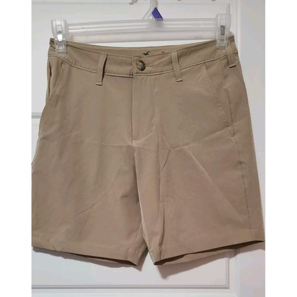 Hollister California - Mens -Classic 16"‎ - waist 28- khaki Brown